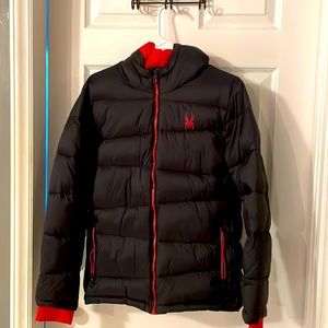 Spider, puffer, youth jacket, new without tags